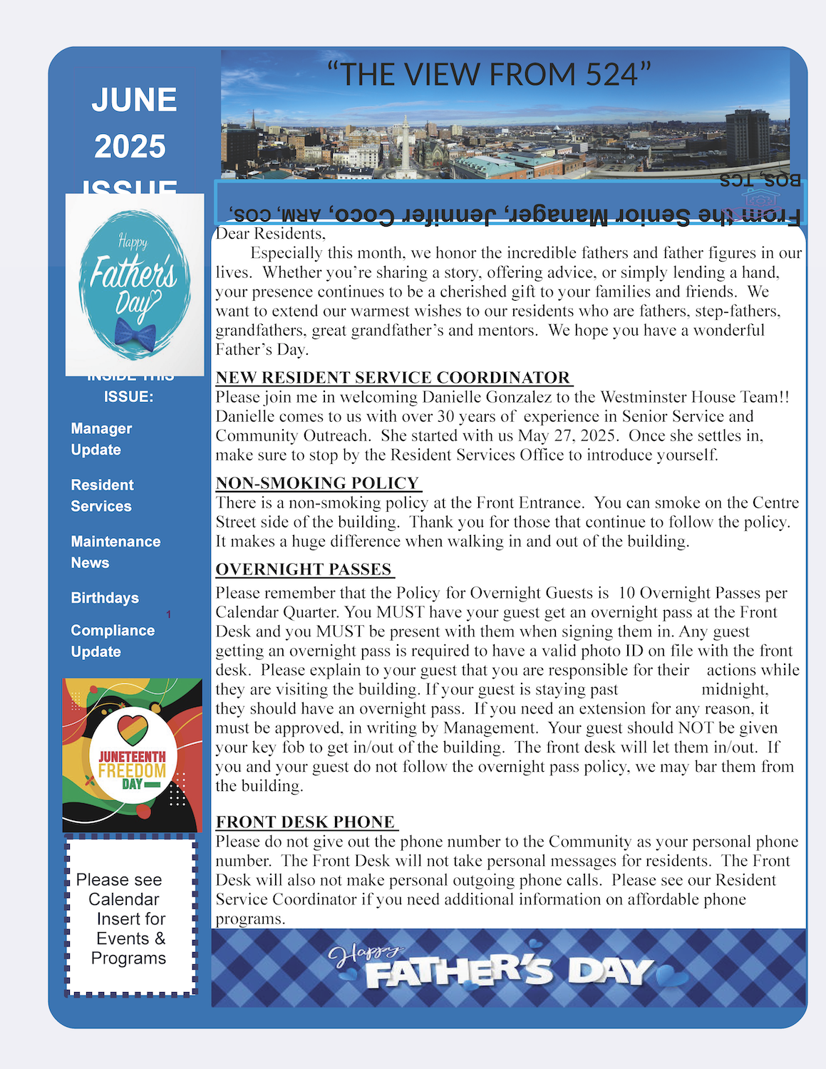 June 2025 Newsletter